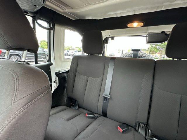 used 2017 Jeep Wrangler Unlimited car, priced at $19,596