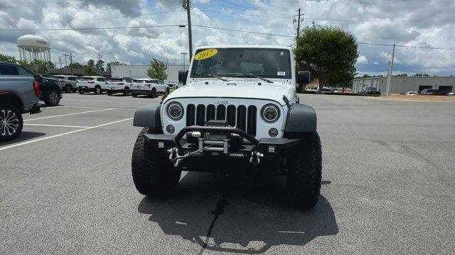 used 2017 Jeep Wrangler Unlimited car, priced at $19,596
