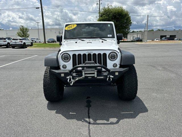used 2017 Jeep Wrangler Unlimited car, priced at $19,596