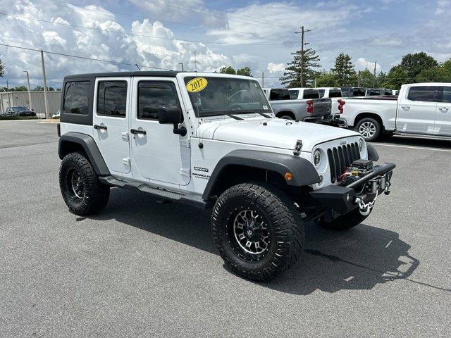used 2017 Jeep Wrangler Unlimited car, priced at $19,596