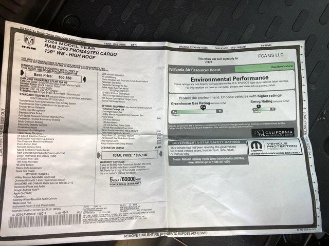 used 2024 Ram ProMaster 2500 car, priced at $38,697