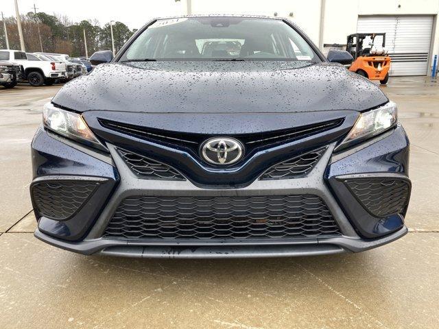 used 2021 Toyota Camry car, priced at $21,593