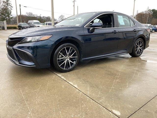 used 2021 Toyota Camry car, priced at $21,593