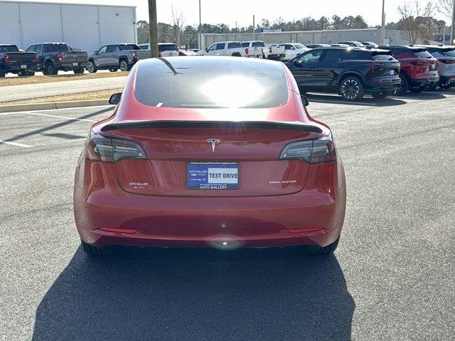 used 2022 Tesla Model 3 car, priced at $24,694