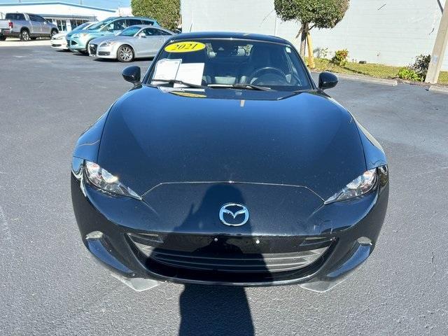 used 2021 Mazda MX-5 Miata RF car, priced at $21,750