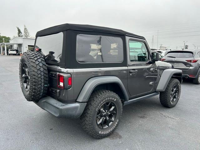 used 2020 Jeep Wrangler car, priced at $27,500