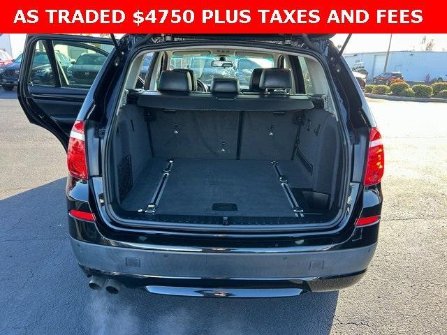 used 2012 BMW X3 car, priced at $4,750