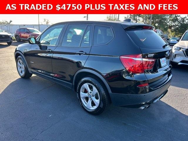 used 2012 BMW X3 car, priced at $4,750