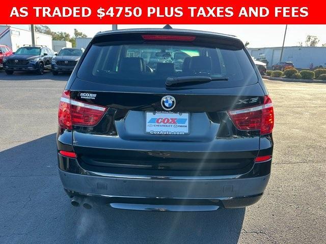 used 2012 BMW X3 car, priced at $4,750