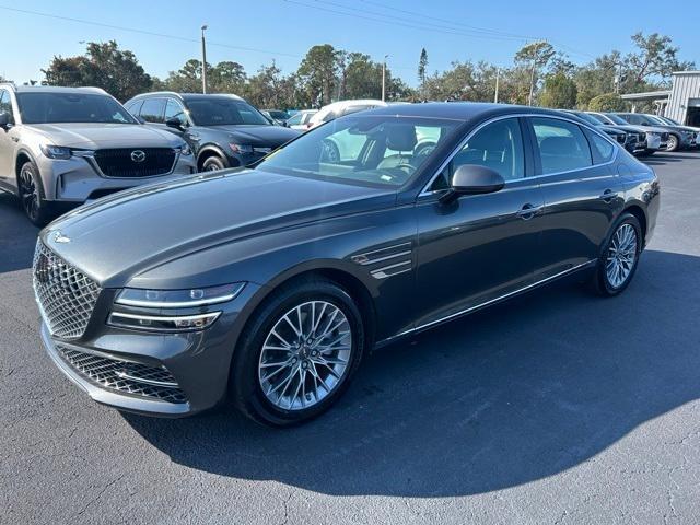 used 2023 Genesis G80 car, priced at $35,000