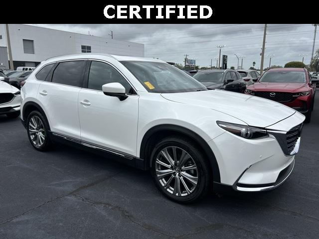 used 2021 Mazda CX-9 car, priced at $30,905