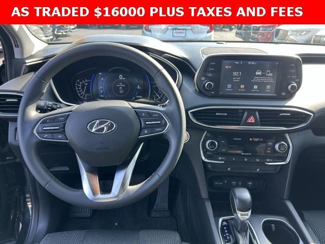 used 2020 Hyundai Santa Fe car, priced at $16,000