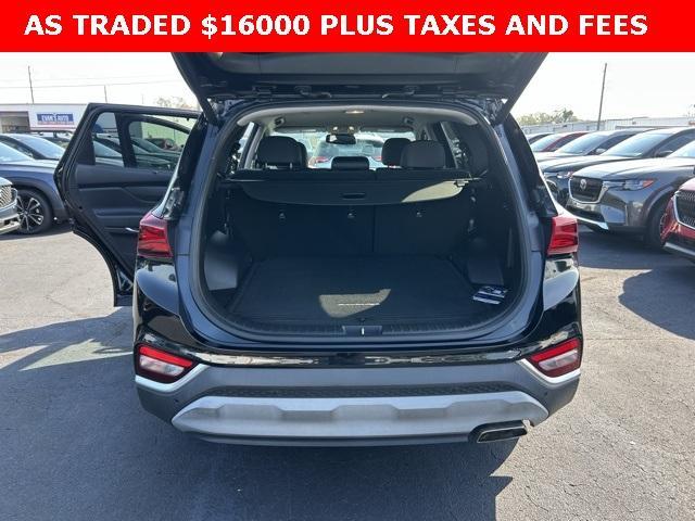 used 2020 Hyundai Santa Fe car, priced at $16,000