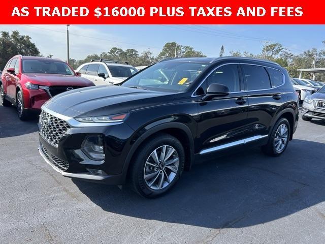 used 2020 Hyundai Santa Fe car, priced at $16,000