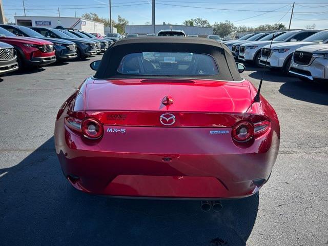 new 2025 Mazda MX-5 Miata car, priced at $36,457