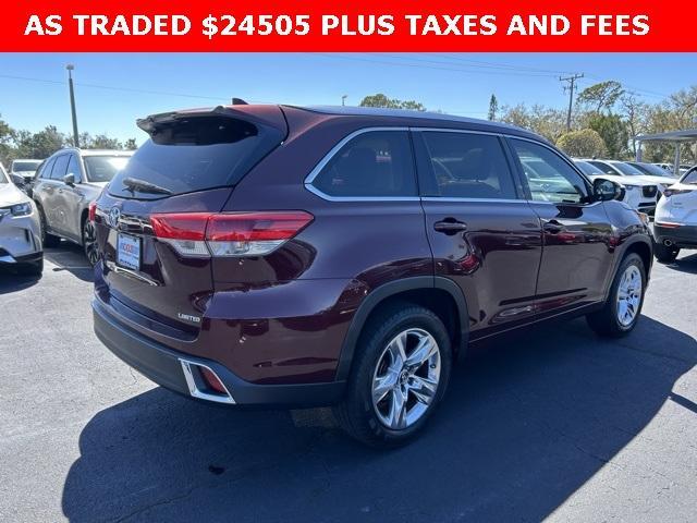 used 2019 Toyota Highlander car, priced at $24,505