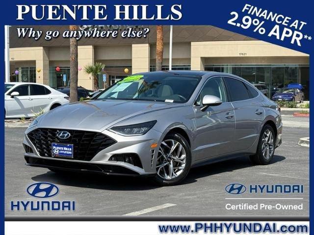 used 2021 Hyundai Sonata car, priced at $21,995