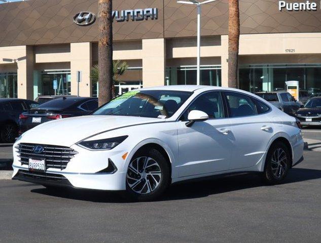 used 2021 Hyundai Sonata Hybrid car, priced at $18,988