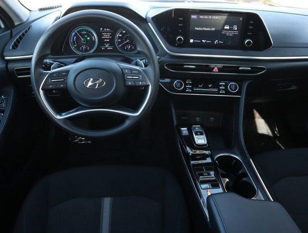 used 2021 Hyundai Sonata Hybrid car, priced at $18,988