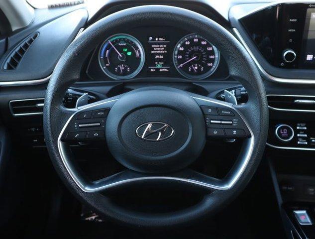 used 2021 Hyundai Sonata Hybrid car, priced at $18,988