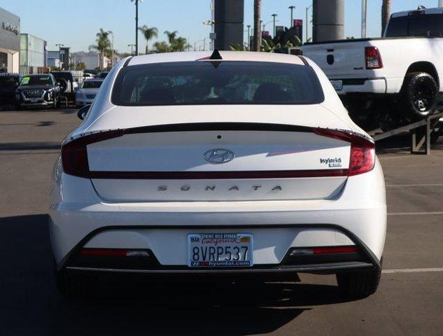 used 2021 Hyundai Sonata Hybrid car, priced at $18,988