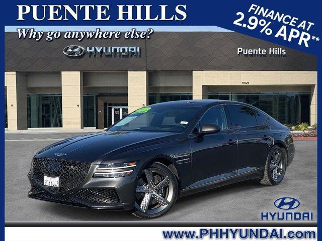 used 2023 Genesis G80 car, priced at $46,888