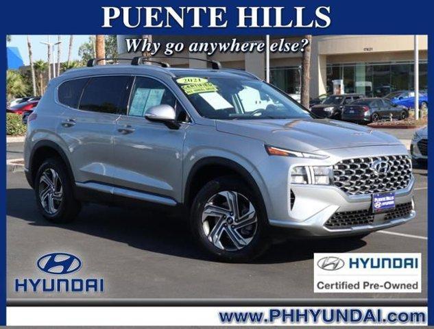 used 2021 Hyundai Santa Fe car, priced at $26,995