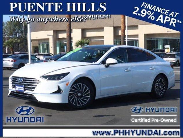 used 2021 Hyundai Sonata Hybrid car, priced at $21,795