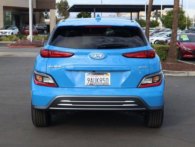 used 2022 Hyundai Kona EV car, priced at $23,888