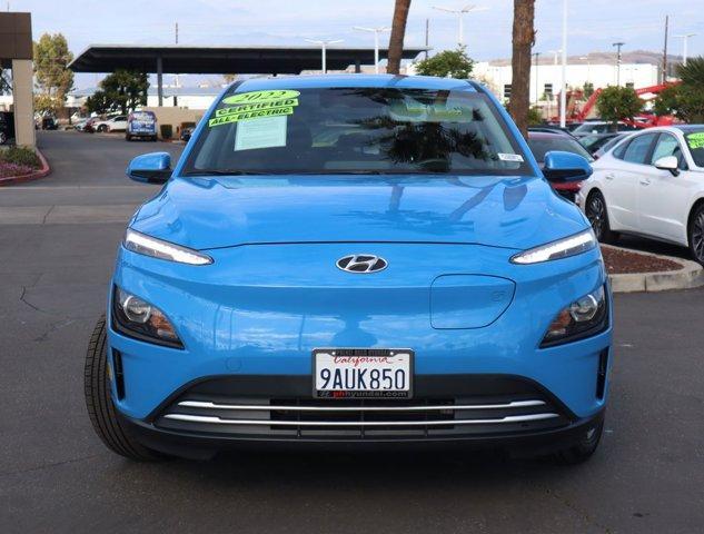 used 2022 Hyundai Kona EV car, priced at $23,888