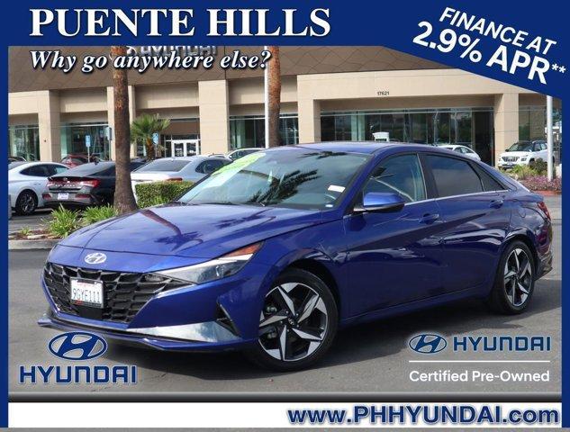 used 2023 Hyundai Elantra HEV car, priced at $26,888