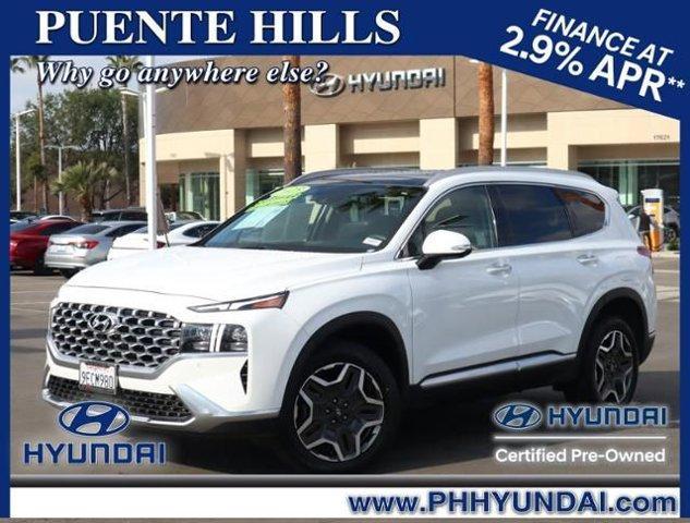 used 2023 Hyundai Santa Fe HEV car, priced at $33,995