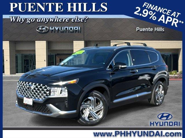 used 2022 Hyundai Santa Fe car, priced at $17,995