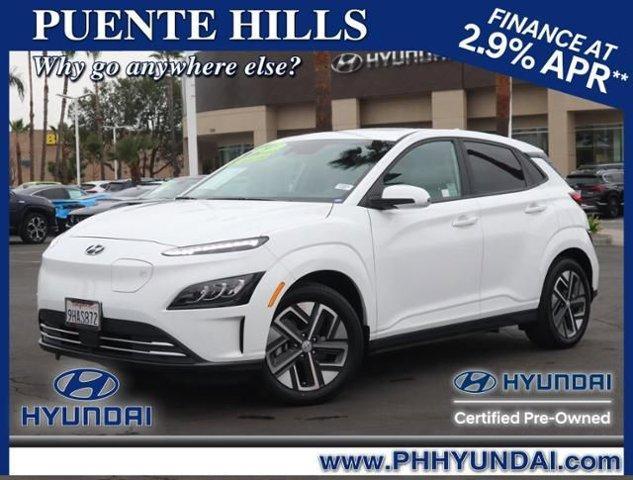 used 2023 Hyundai Kona EV car, priced at $23,995