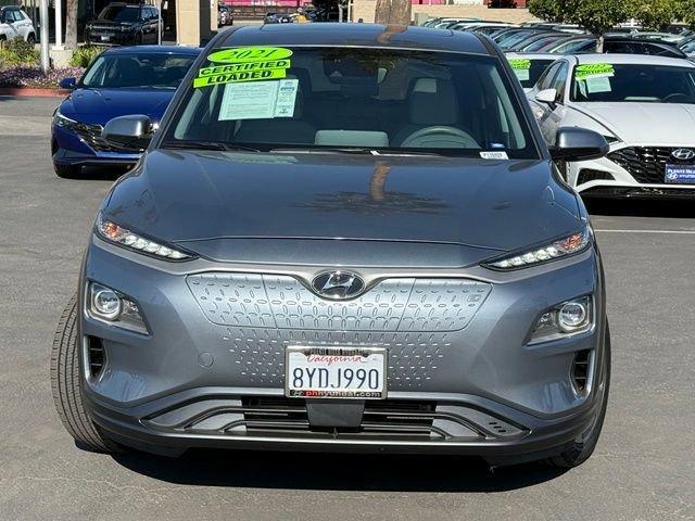 used 2021 Hyundai Kona EV car, priced at $20,995