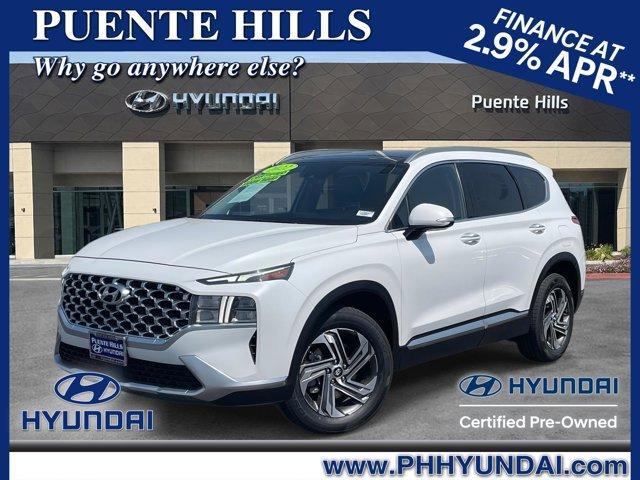 used 2022 Hyundai Santa Fe car, priced at $24,995