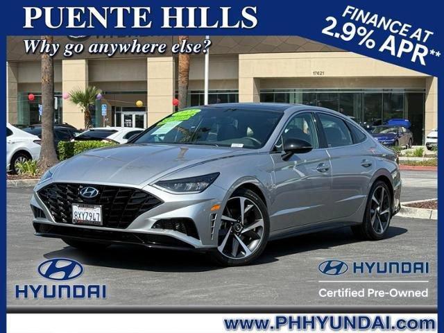 used 2021 Hyundai Sonata car, priced at $23,995