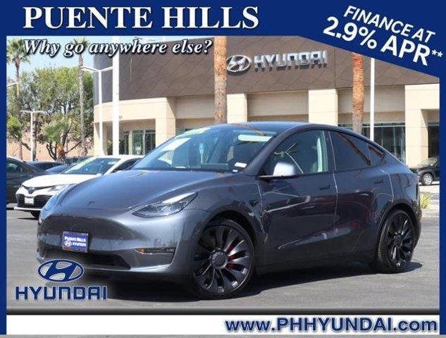 used 2022 Tesla Model Y car, priced at $32,995