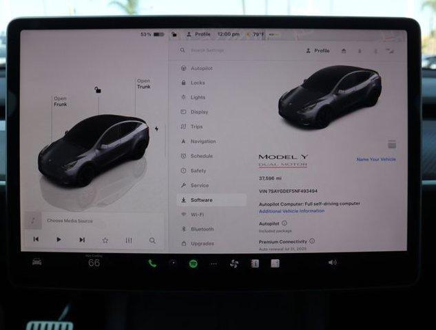 used 2022 Tesla Model Y car, priced at $32,995