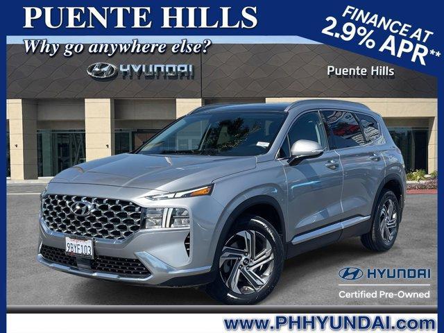 used 2022 Hyundai Santa Fe car, priced at $22,995