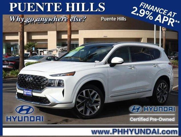 used 2022 Hyundai Santa Fe car, priced at $30,995