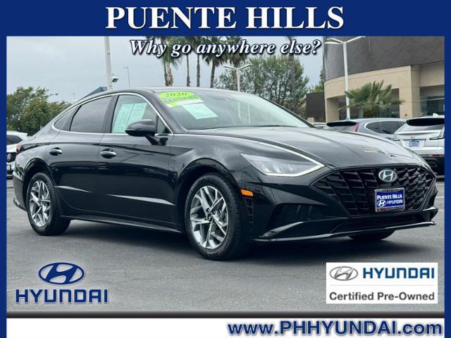 used 2020 Hyundai Sonata car, priced at $17,995