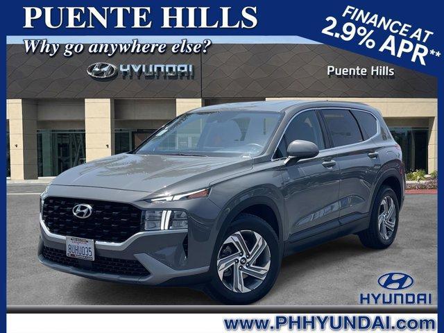 used 2021 Hyundai Santa Fe car, priced at $17,995