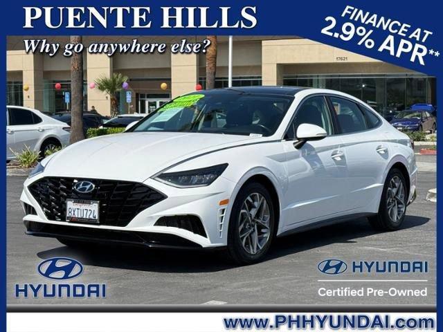 used 2021 Hyundai Sonata car, priced at $20,995