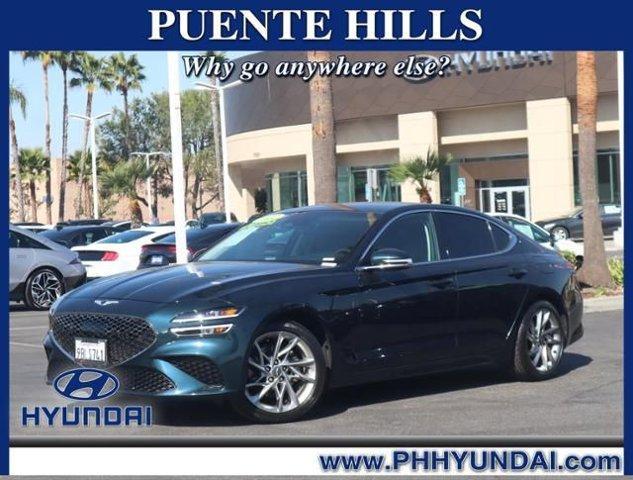 used 2022 Genesis G70 car, priced at $29,888