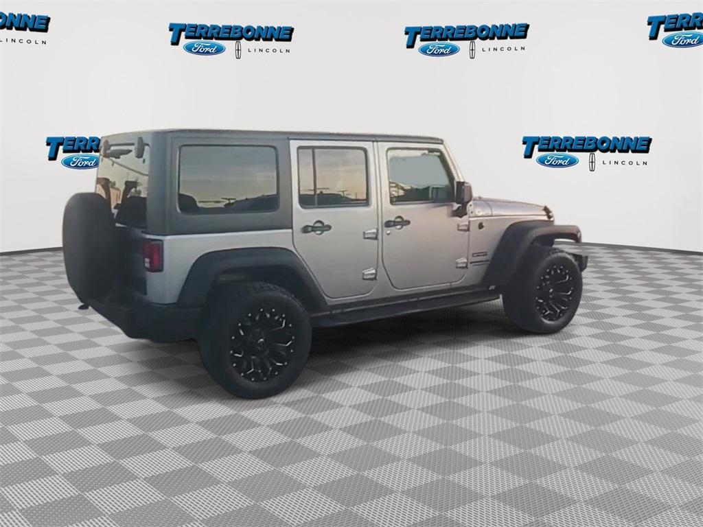 used 2017 Jeep Wrangler Unlimited car, priced at $25,124