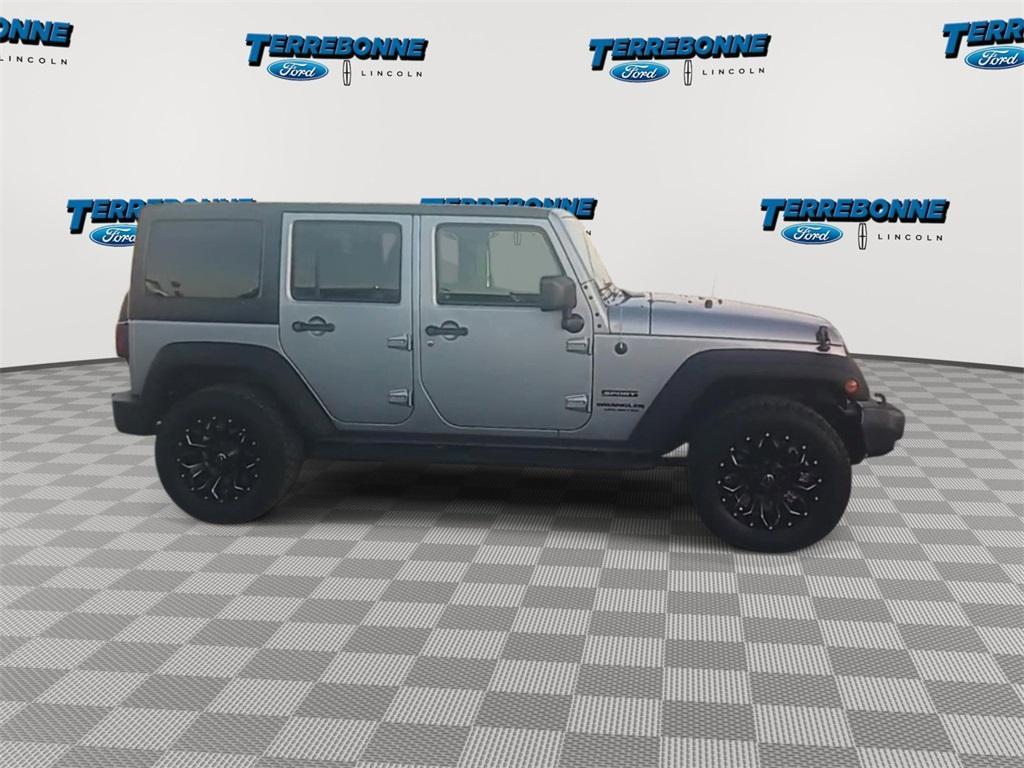 used 2017 Jeep Wrangler Unlimited car, priced at $25,124