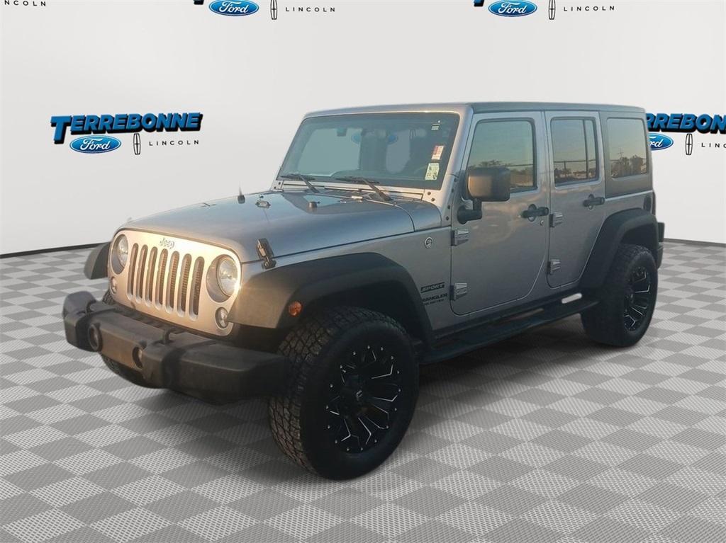 used 2017 Jeep Wrangler Unlimited car, priced at $25,124