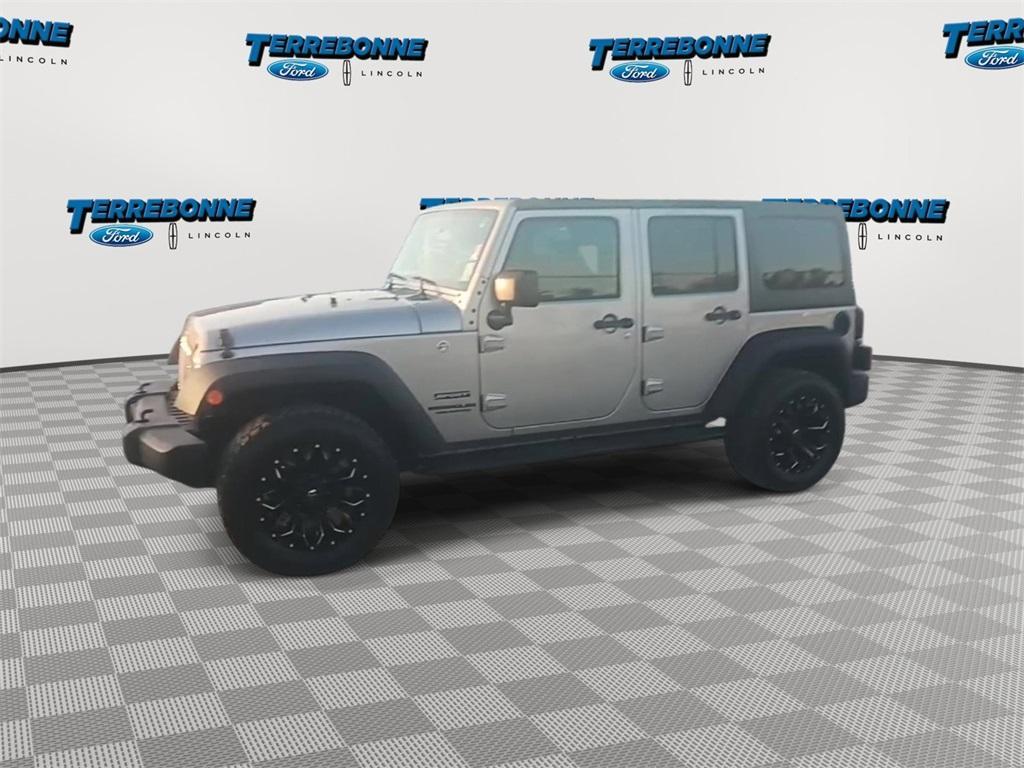 used 2017 Jeep Wrangler Unlimited car, priced at $25,124