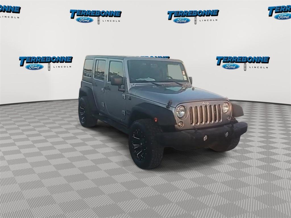 used 2017 Jeep Wrangler Unlimited car, priced at $25,124